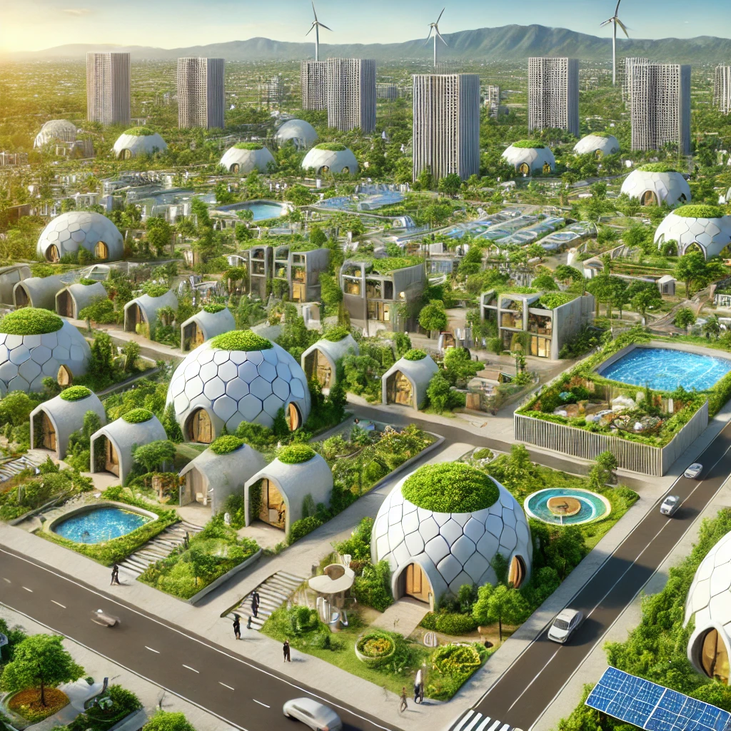 Crockettsburg - Futuristic sustainable city